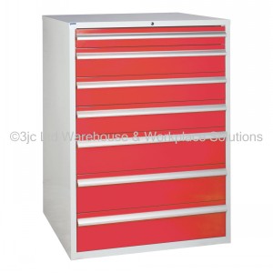 Euroslide Storage Cabinet 7 Drawer 1200mm